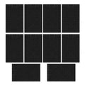 Frosted Black Aquarium Background Sticker, 10 Pack - 42 x 60 cm