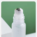 Frosted Glass Roll-On Bottles with Wood-Look Caps - 10ml, Pack of 5 - view 5