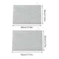 Frosted Zipper Storage Bags Waterproof, Pack of 50 - 35 x 45 cm - view 4