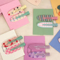 Fruit Hair Clips Metal 2 Pack - Cherry - view 6