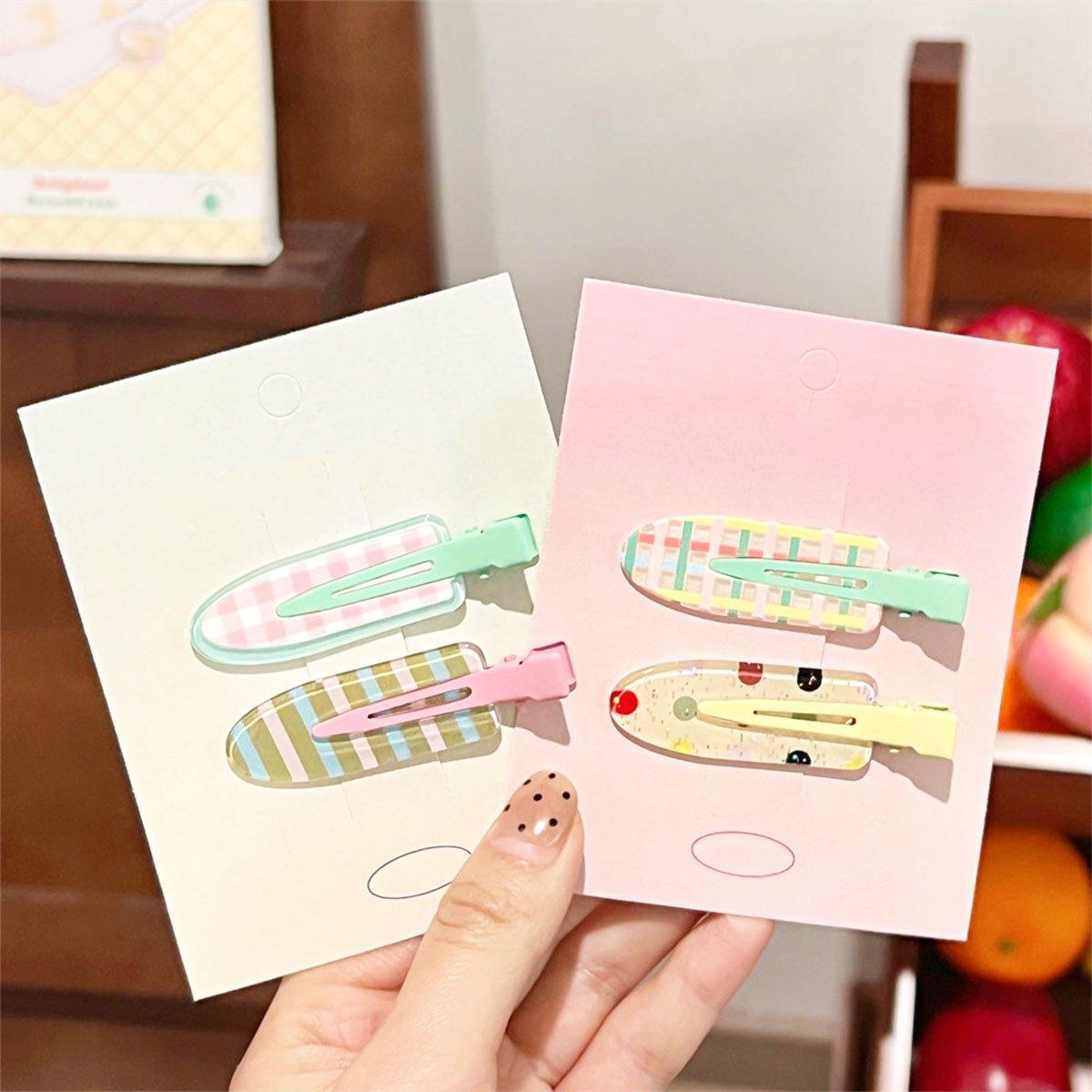 Fruit Hair Clips Metal 2 Pack - Cherry - view 9