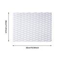 Fruit Protective Foam Mesh Pads, 50 Pack, 30 x 42 cm, White - view 3