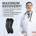 Full Leg Compression Knee Sleeve Support for Sport - Medium (Thigh 35-41 cm) - view 3