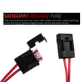 V94 Universal 2way LED Driving Light Wiring Loom Harness 12V 24V 40A Relay Kit - SuperSaverAU - view 3