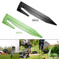 Garden Ground Pegs for Mower Boundary and Netting, 8.5 cm, Pack of 10 - Green - view 5