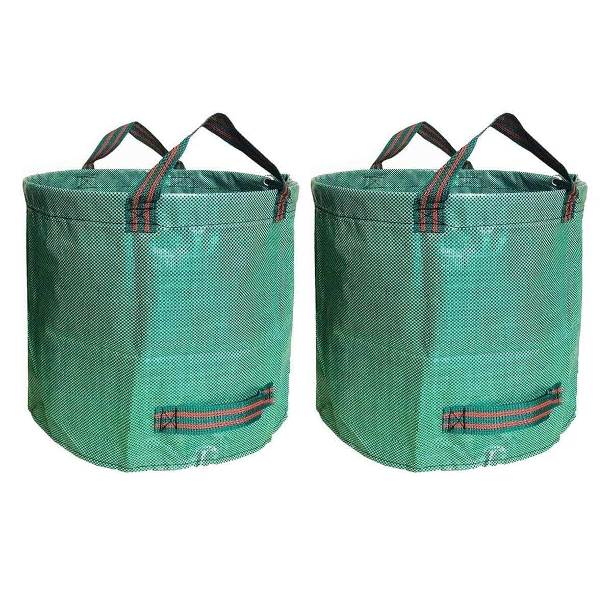 Garden Leaf Collection Bags, 500 Litre - Green, Pack of 2 - view 2