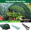 Garden Plant Cover Net, 300 x 45 cm - Black - view 2