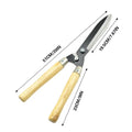 Garden Pruning Shears with Wooden Handle Trimming Sharp Durable Rust-Proof - 51 cm - view 3