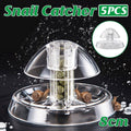 Garden Snail Catcher Pest Traps, Clear 8 cm, Pack of 5