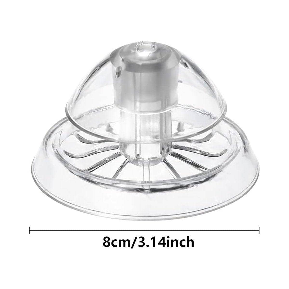 Garden Snail Catcher Pest Traps, Clear 8 cm, Pack of 5 - view 3