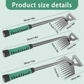 Garden Weeding and Digging Tool with Anti-Slip Handle - 5 Teeth - view 4