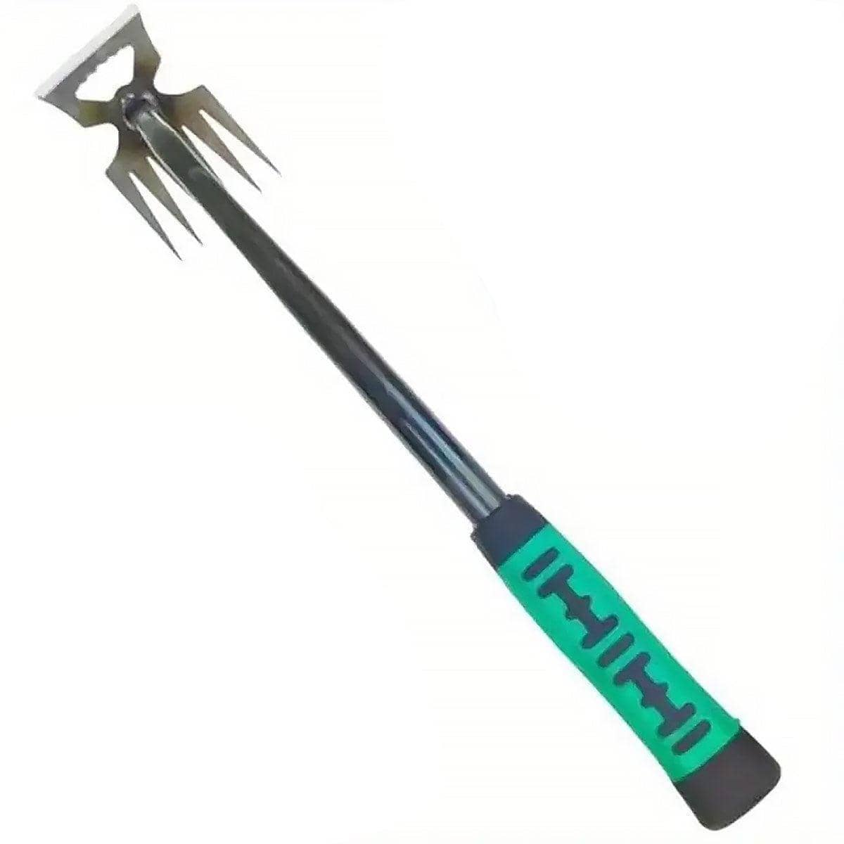 Garden Weeding and Digging Tool with Anti-Slip Handle - 6 Teeth