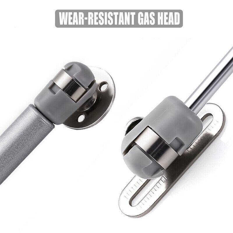 Gas Strut Kitchen Cabinet Hinges 100N 26.5 cm - Silver, Pack of 4 - view 4