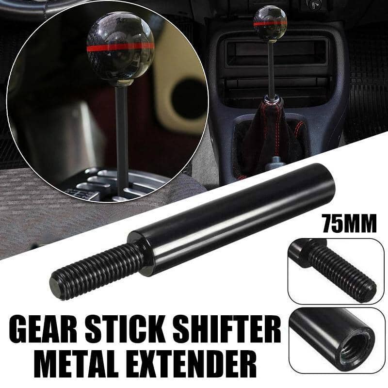 Gear Shifter Extension 75mm for Land Cruiser 75-79 Series, M12 x 1.25 Thread