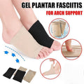 Gel Arch Support Insole Sleeve, Washable - Black and Nude, Pack of 2 - view 2