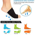 Gel Arch Support Insole Sleeve, Washable - Black and Nude, Pack of 2 - view 5
