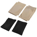 Gel Arch Support Insole Sleeves - 2 Nude and 1 Black, Pack of 3