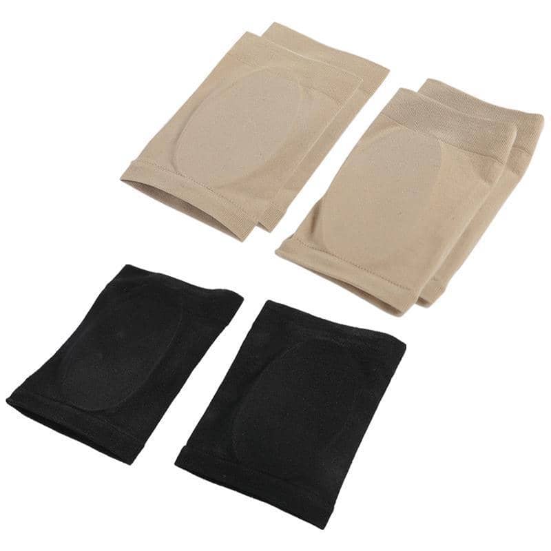 Gel Arch Support Insole Sleeves - 2 Nude and 1 Black, Pack of 3