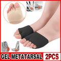 Gel Metatarsal Ball of Foot Cushion Pads - Nude, Large, Pack of 2 - view 2