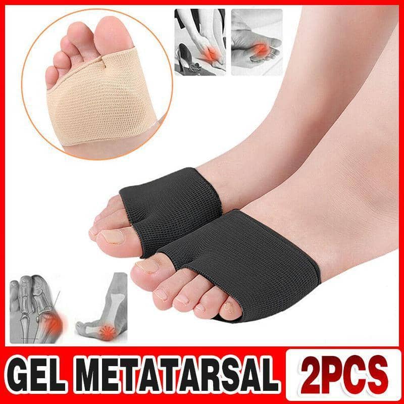 Gel Metatarsal Ball of Foot Cushion Pads - Nude, Large, Pack of 2 - view 2
