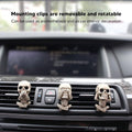 Ghost Head Skull Car Air Vent Decorations Set of 3, Halloween Ornaments - view 5