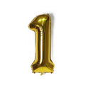 Giant Foil Number Balloon 40 Inch (100 cm) - Gold Number 1