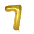 Giant Foil Number Balloon 40 Inch (100 cm) - Gold Number 7