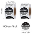 Gift Sealing Stickers, 2 Rolls (1,000 Stickers) for Wrapping and Parties - view 3