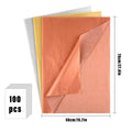 Gift Wrapping Tissue Paper, 100 Sheets - Gold - view 4