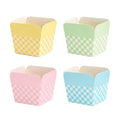 Gingham Cupcake Baking Cups, Heat Resistant Paper Muffin Cases - Pink, Pack of 100 - view 3