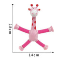 Giraffe Suction Cup Tube Toy Telescopic Sensory Stress Relief - Blue - view 4