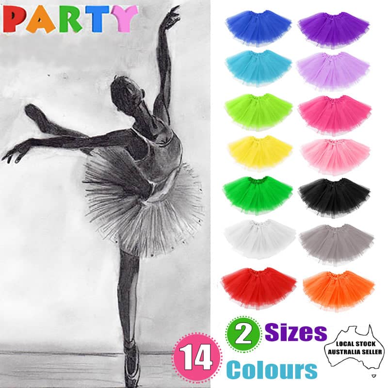 Girls' Layered Tulle Tutu Skirt for Dance and Dress-Up - Purple - view 2