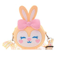 Girls Mini Crossbody Bag in Silicone - Yellow
