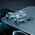 Glass Camera Lens Protector Metal Ring for iPhone 13 and iPhone 13 Mini - Black - view 4