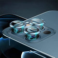Glass Camera Lens Protector Metal Ring for iPhone 13 and iPhone 13 Mini - Gold - view 4