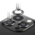 Glass Camera Lens Protector Metal Ring for iPhone 13 and iPhone 13 Mini - Light Purple - view 5