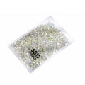 Glass Nail Art Rhinestones, About 1440 Pieces - Clear Crystal SS12