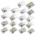 Glass Nail Art Rhinestones, About 1440 Pieces - Clear Crystal SS8 - view 3