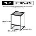 Glass Reptile Terrarium with Double Doors and Panoramic View - view 3