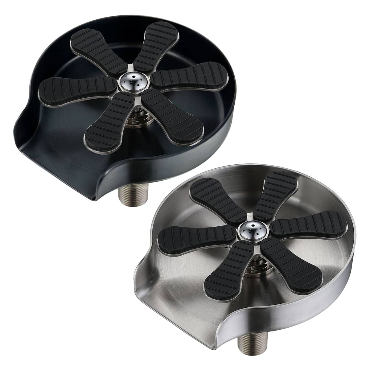 Glass Rinser 304 Stainless Steel Sink Cup Washer - Black - view 3