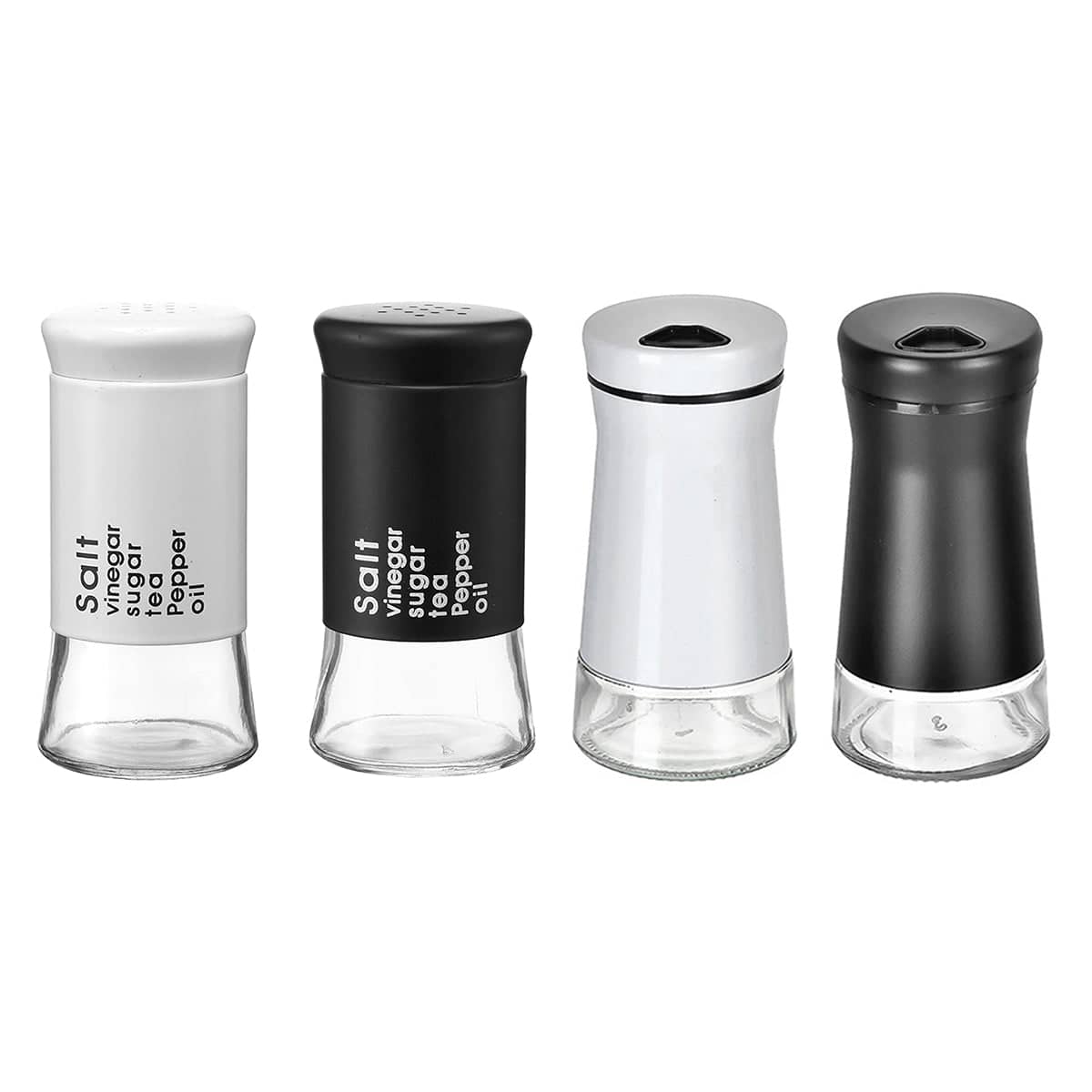 Glass Seasoning Bottle with Rotating Lid - 110 ml - view 3