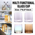 Glass Toothbrush Cups, Pack of 2 - Clear - view 2