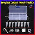 Glasses Repair Kit, Screws, Nuts and Nose Pads Set