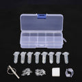 Glasses Repair Kit, Screws, Nuts and Nose Pads Set - view 3