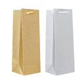 Glitter Wine Bottle Gift Bags, Pack of 20 - Gold - view 3