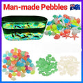 Glow in the Dark Aquarium Shell Stones - Mixed Shell Designs - view 2