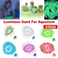 Glow in the Dark Sand, Resin Grains 3-5 mm, 250 g - Purple - view 2