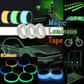 Glow in the Dark Self-Adhesive Luminous Tape 2cm x 3m - Blue and Green - view 3