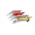 Glow Squid Jig Lures with Stainless Steel Hooks for Calamari - Pack of 4, Assorted Colours - view 5