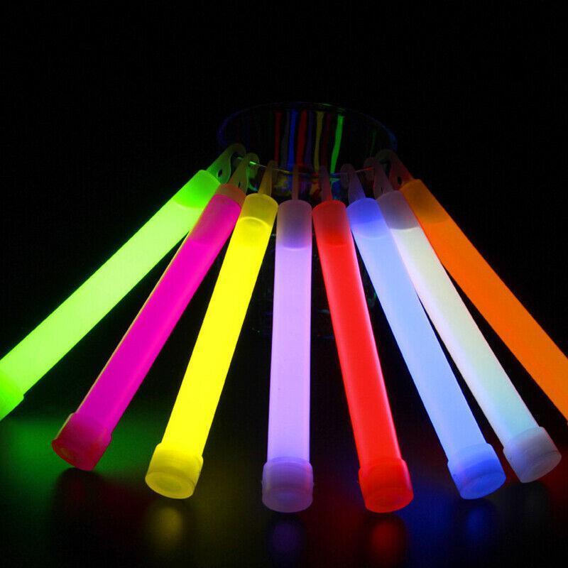 Glow Sticks 6 Inch (15cm), Assorted Colours - Pack of 10 - view 5